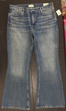 Free People We The Free West Coast Relaxed Flare Jeans Women size 33 
