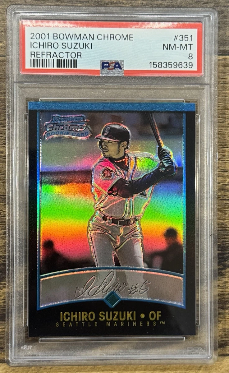 Bowman Ichiro Suzuki Rookie Baseball Sports Trading Cards