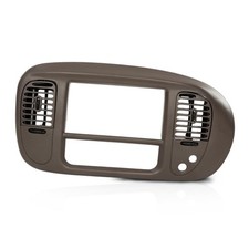Center Dash Panel Bezel Compatible with Ford F150 Expedition 1997-2003 Brown