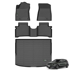 Floor Mats Fit for Kia NIRO & NIRO Hybrid 2023-2025 (Not EV&PHEV)&Cargo Liner 