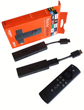 2 Amazon Fire TV Sticks W/Adapters / 1 Remote