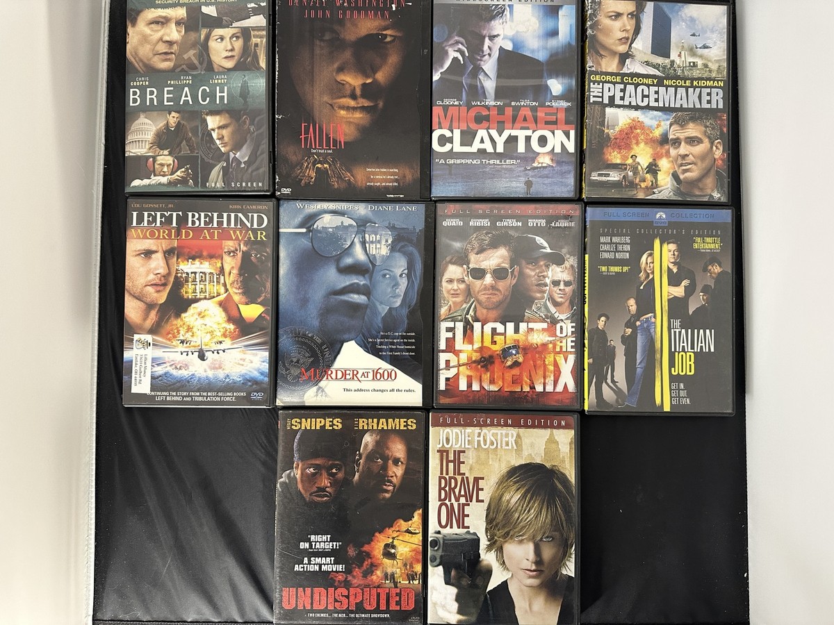 Lot Of 10 Random Action Movies On DVD | eBay