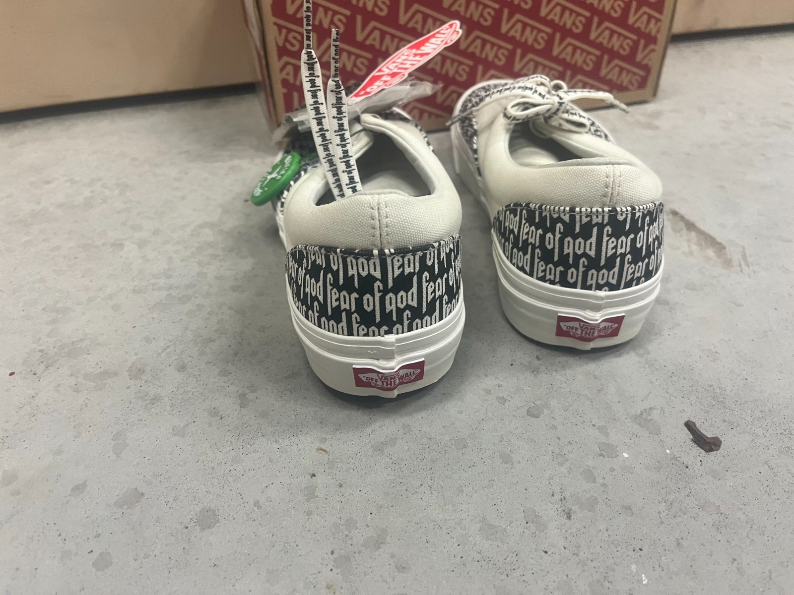 Size 10 - Fear of God x Vans Era 95 DX Collection 2 White thumbnail 4