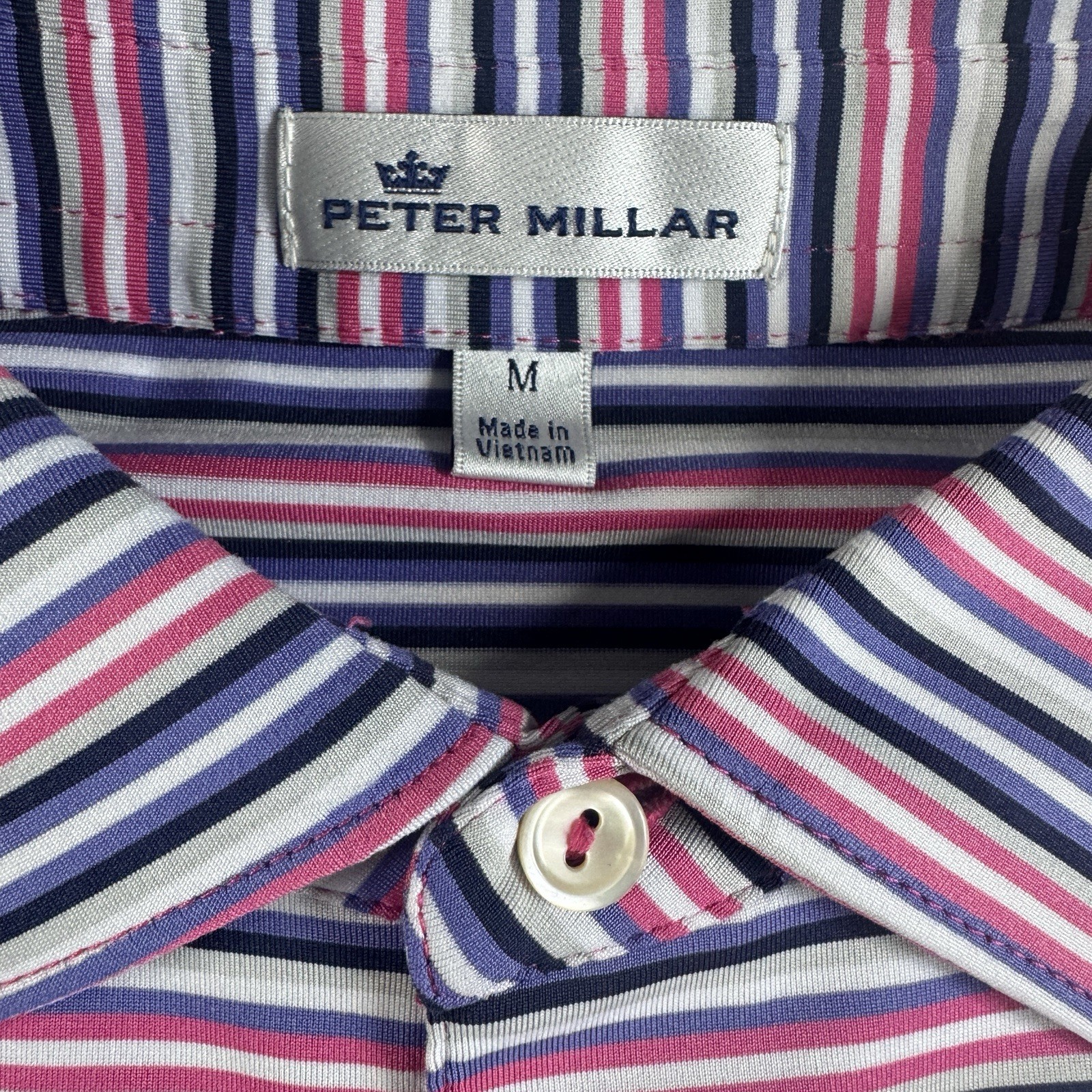Peter Millar Pine Needles Performance Golf Polo S… - image 2
