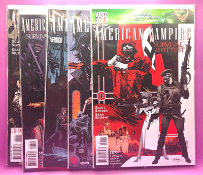 AMERICAN VAMPIRE SURVIVAL OF THE FITTEST  #1 2 3 4 5  FINE-VF 2011 COMBINE SHIP