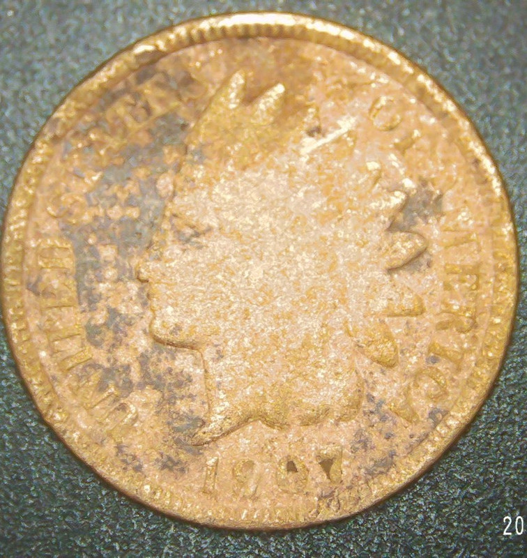 1907-P Indian Head Penny w/DDD-R. Buy & get a free coin.