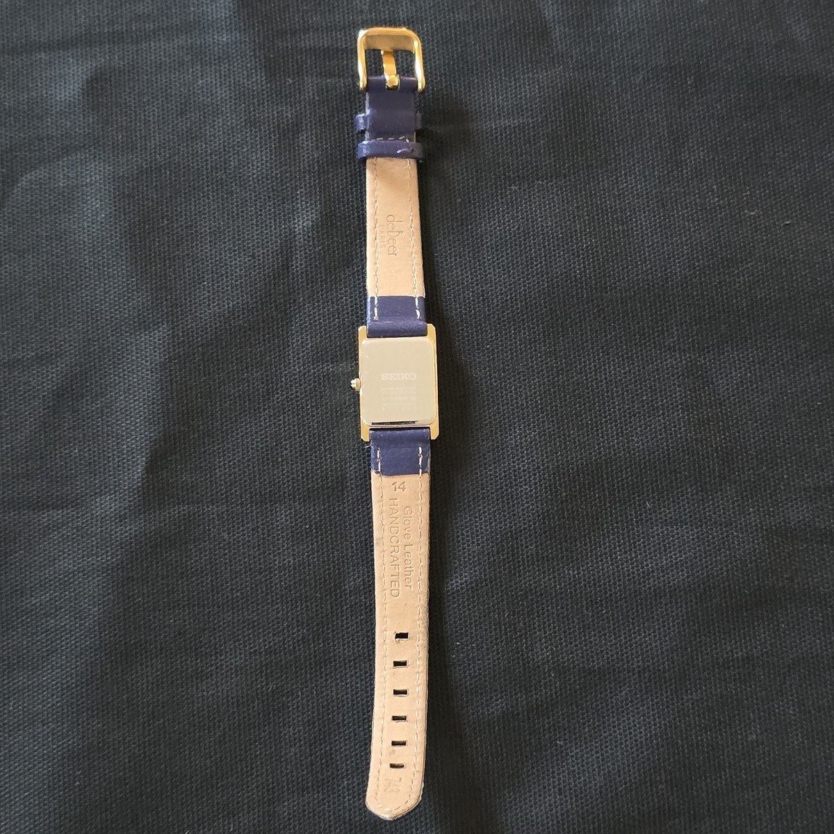 Seiko Solar V115-0BD0 sup250 Tank Watch For Parts Or Repair | eBay