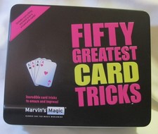 Marvin's Magic Fifty Greatest Card Tricks in Tin 2012 Preowned Complete