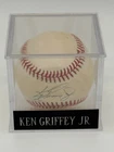 Ken Griffey Jr Signed Baseball Rawlings OAL Ball Display Case No COA