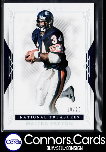 Walter Payton #98 2017 Panini National Treasures card