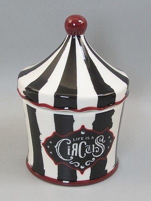 KILLSTAR Life is a Circus Haunted Homeware Tricks 'n' Chills KLEINES Vorratsglas