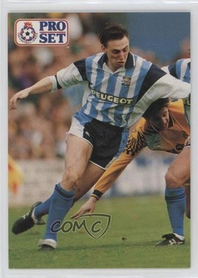 1991-92 Pro Set English League Peter Billing #249 0q3