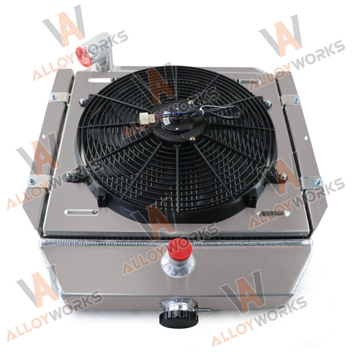 4 Row Radiator Shroud Fan For 1941-1949 International K1 K2 K3 KB1 KB2 Pickup - Picture 12 of 12