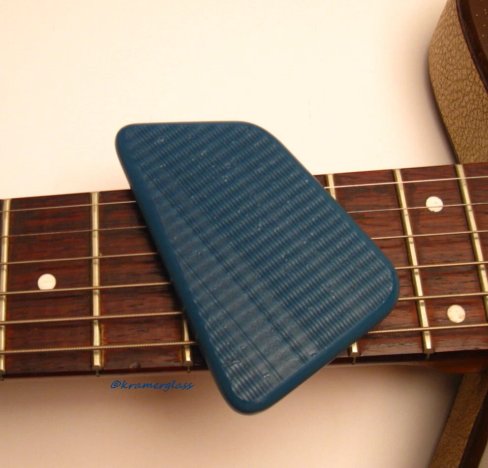 Barra de jabón de vidrio deslizante pedal de regazo personalizado acero guitarra resonador Dobro National Foto 3 de 4