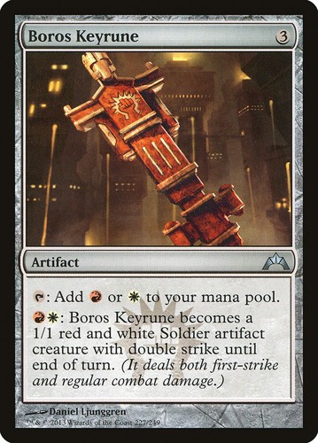 Boros Keyrune (GTC 227) Lightly Played Foil - MTG single - 第 1/1 張圖片