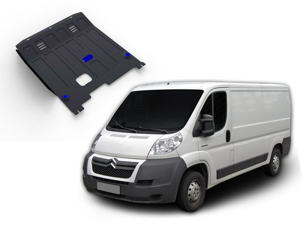 Unterfahrschutz Motor + Getriebeschutz Aus Stahl FüR Citroen Jumper 2006-2014-image