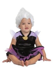 Ursula Child Baby Infant Girls Costume Size 6-12 Months NEW The Little Mermaid