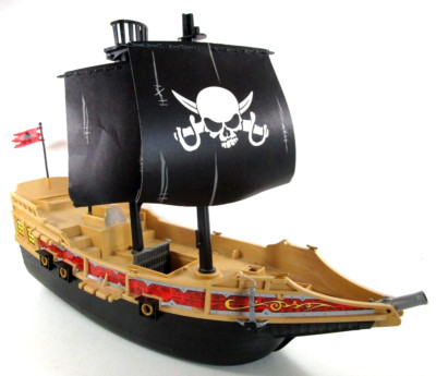 Playmobil 6678 Bateau Pirates des Ténèbres (Incomplet)