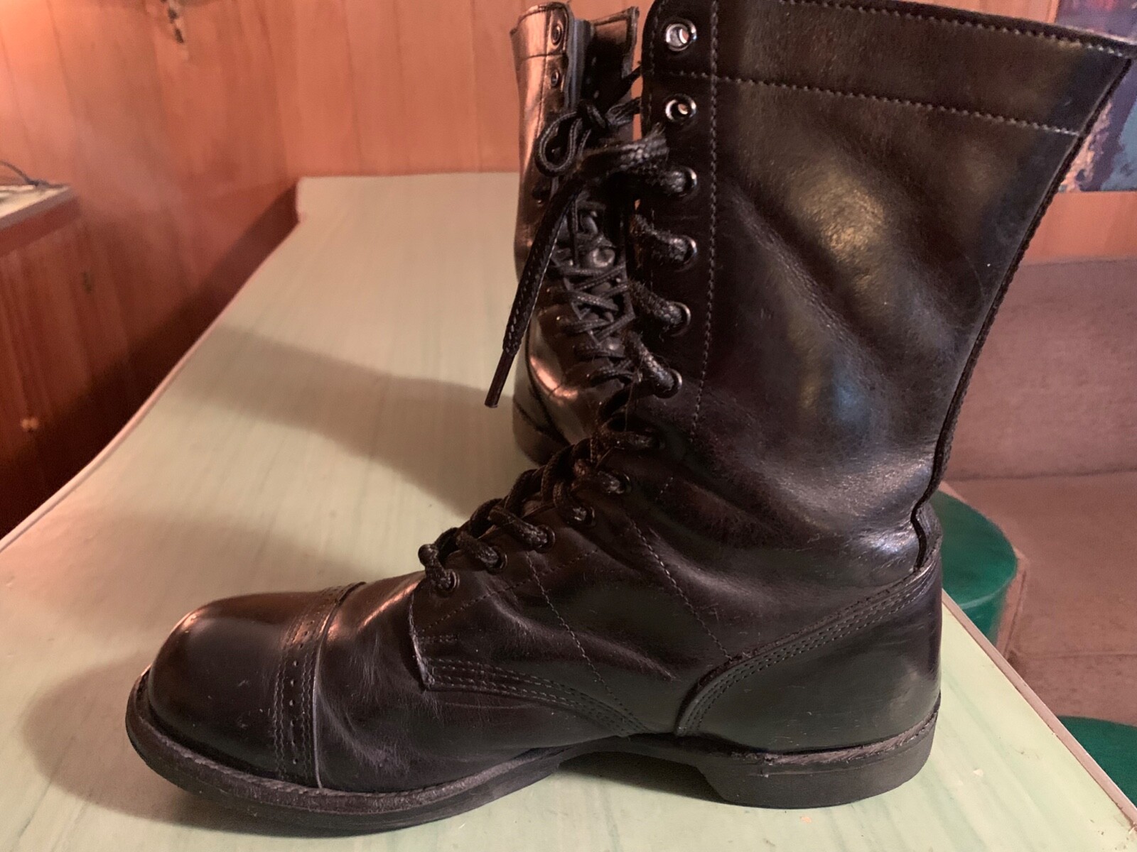 Mens Corcoran 1500 Black Leather Jump Boots Size 11 D… Gem