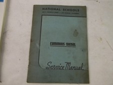 National schools cummins diesel service manual