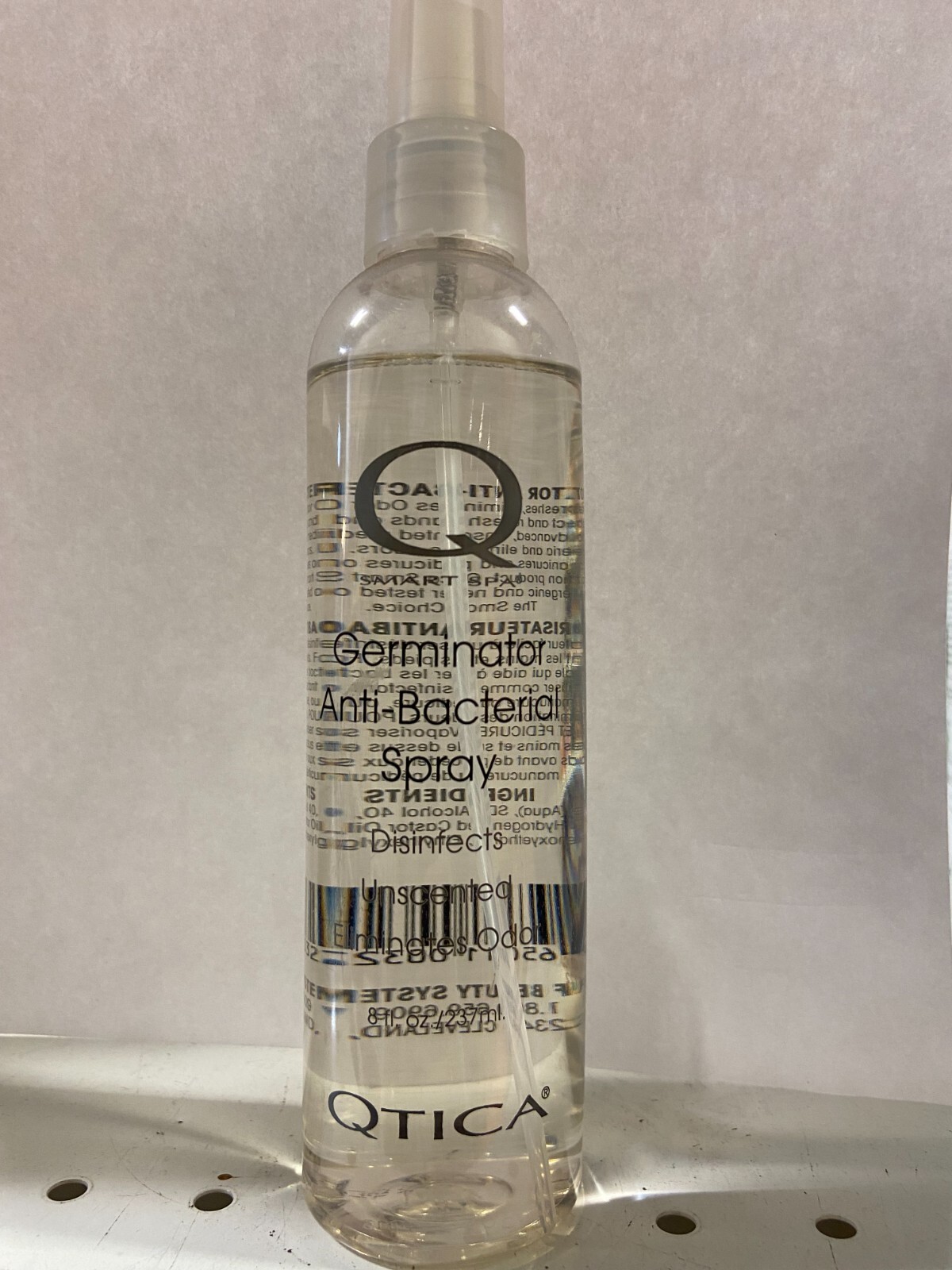 Qtica Smart Spa Germinator Anti-Bacterial Liquid Spray, 8 FL oz, NEW!