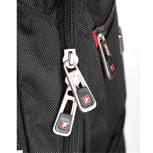 Swiss 16 Inch Waterproof Laptop Backpack Durable Travel & School Bag 35L Black - Picture 17 of 20