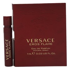 Versace Eros Flame Eau de Parfum for Men Vial .03 oz/1ml - BRAND NEW