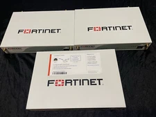 Lot of 3 / 2 FortiWiFi 60D-3G4G 1 FG 60D  Fortinet Security Firewalls work