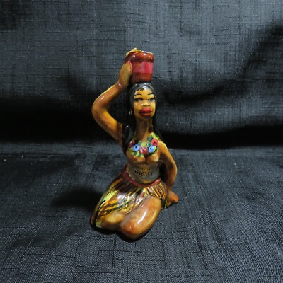 Vintage exklusive Kirsche Drioli Italien Schnaps Figur leere Flasche