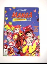 NEW ARTMAKER MANGA COLORING BOOK 64 Pages