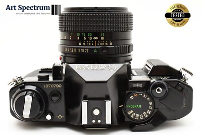 N Mint] Canon AE-1P Program Black + NFD 50mm f1.4 Standard Lens