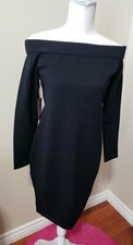 Vince Camuto Sweater Dress-Off shoulder Size S.