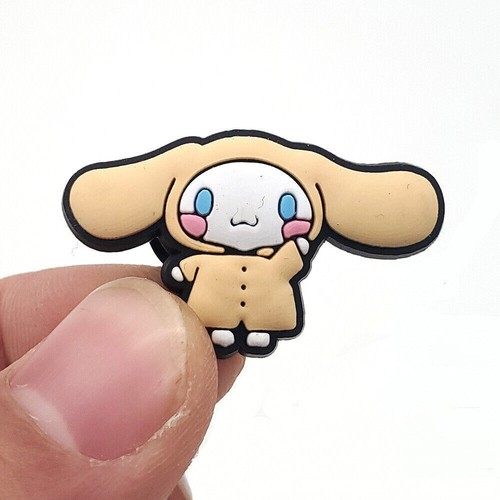 10PCS Cute Cinnamoroll Shoe Charms for ClogCroc Shoes DIY Decor Accessories Set - Picture 8 of 12