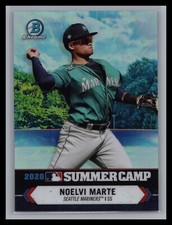 2021 Bowman Chrome #SC-20 Noelvi Marte 2020 Summer Camp Mariners Reds