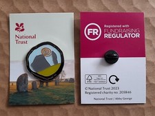 National Trust AVEBURY Stone Circle Charity Pin Badge