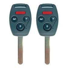 2 For Honda Accord Keyless Entry Remote Car Key For OUCG8D-380H-A With Chip US