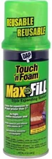 Touch n Foam MaxFill 12Oz Expanding Sealant Weather Resistant Indoor Outdoor Use