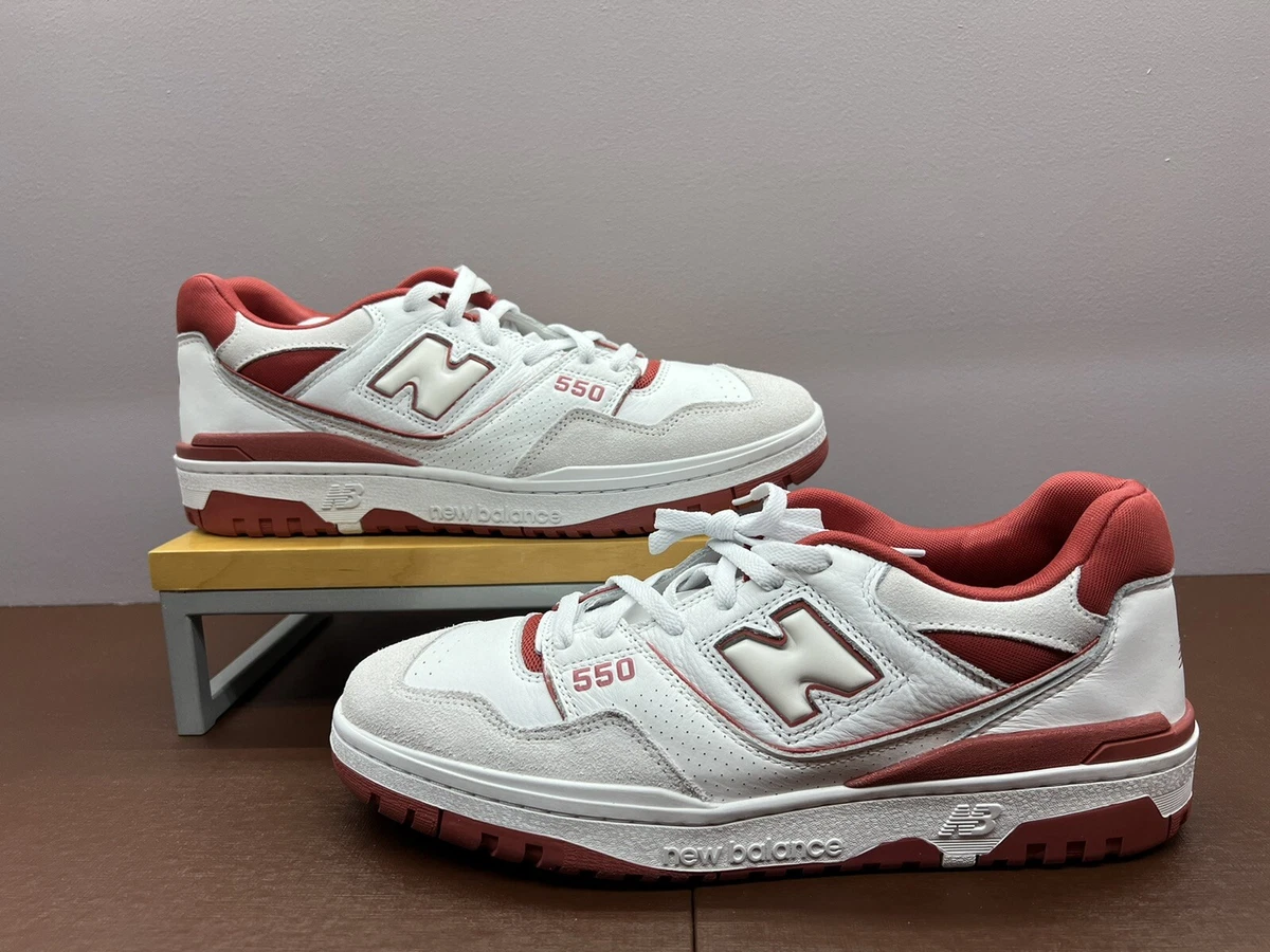 New balance top white red