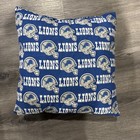 NFL Detroit Lions Handmade Pillow 12 X 12 COTTON PILLOW — photo 5