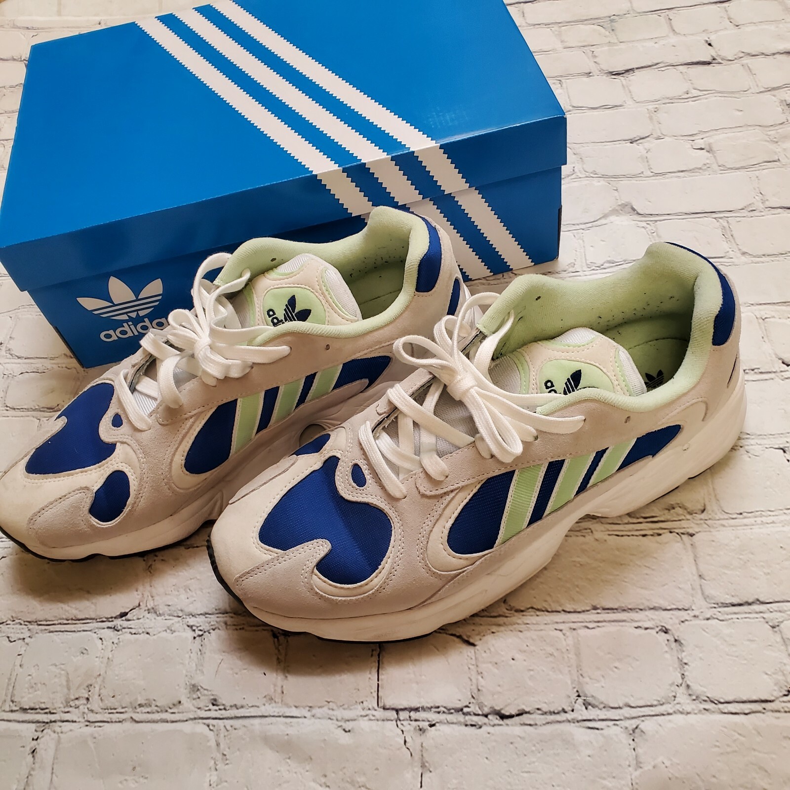 adidas yung 1 green white