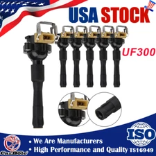 6x UF300 Ignition Coil for 2001-02 BMW 325i 325Ci 325xi 330Ci 525i 530i 330xi US