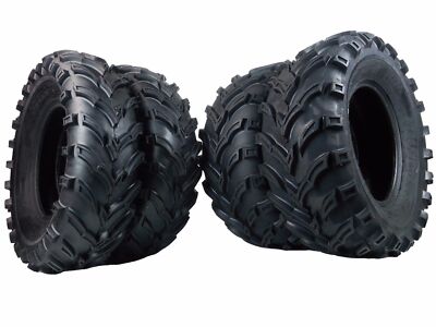 Yamaha Kodiak 400 MASSFX  MS 25'' ATV Tires 25x8-12 25x10-12 Set (4) 1993-2004