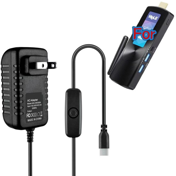 Alternate view of Usb-c Adapter Mele Pcg02 Fanless Mini Stick Windows Pro