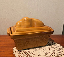 Pallsa French Pottery Rabbit Pâté Tureen circa 1950