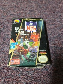 NFL Football (Nintendo) NES (COMPLETE IN BOX!) Tested & Works Well! Ships Immed.