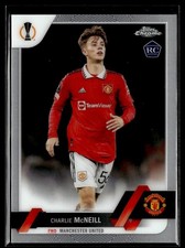 2022-23 Topps Chrome UEFA Europa League #85 Charlie McNeill Rookie RC