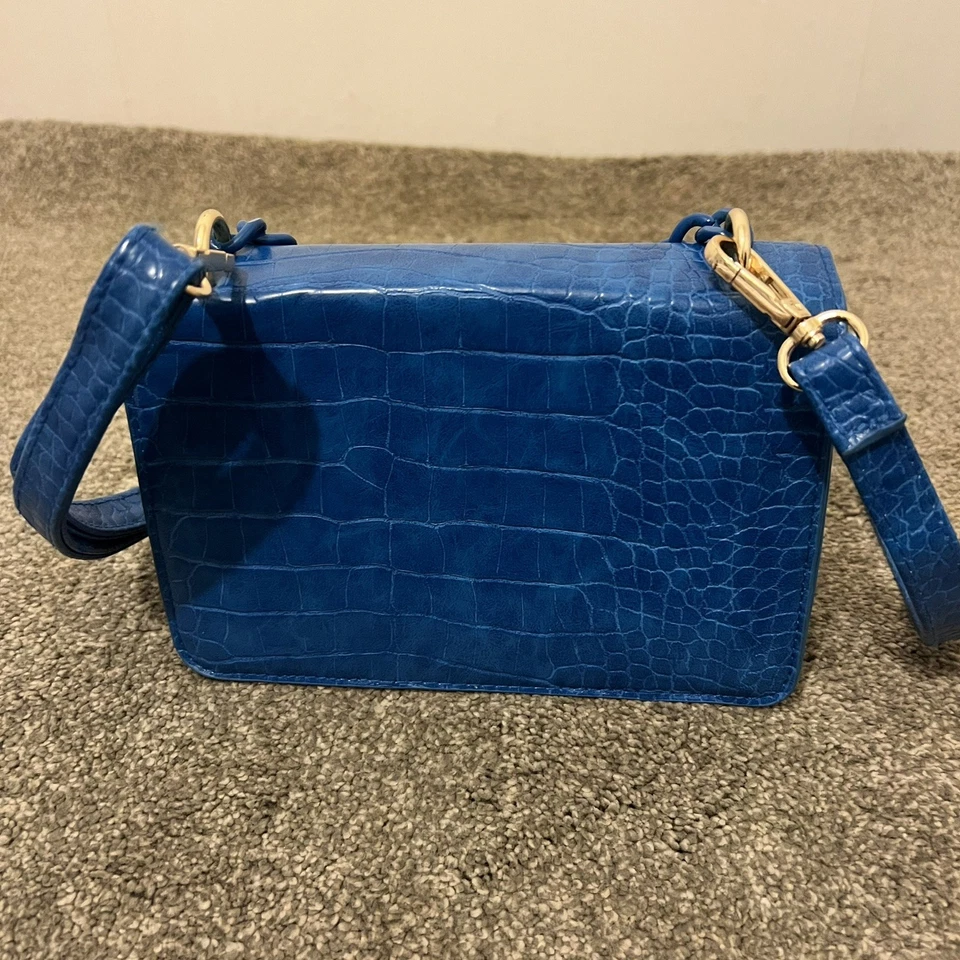 New Look Womens Small Royal Blue Purse Shoulder Bag - Image 3 of 4