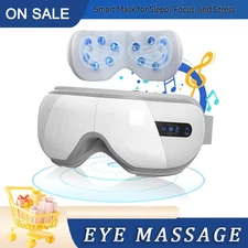 Eye Massager with Heat and Vibration Compression Bluetooth Music Gifts