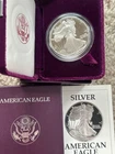 PROOF 1991-S Silver Eagle in MINT Box w/COA FREE SHIP