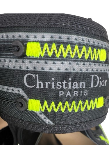 NUEVO DIOR X ROGER VIVIER Mujer 62-66 Negro y Verde Charol Bombas IT36.5 - Imagen 4 de 10